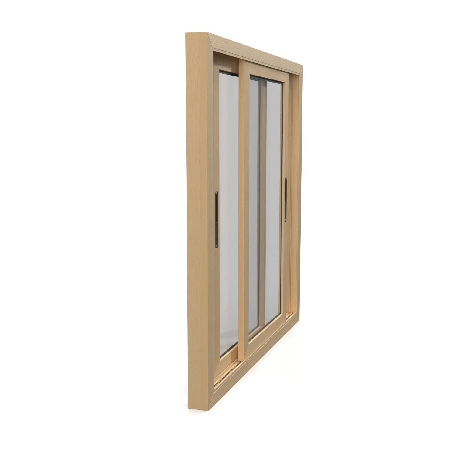 Horizontal Sliding Windows PBR 3D Model_03